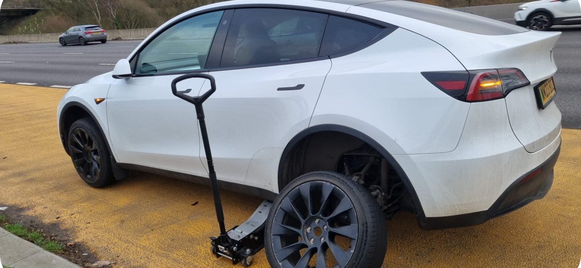 Tesla Mobile Tyre Fitting | Expert On-Site Service by Grip N Go
