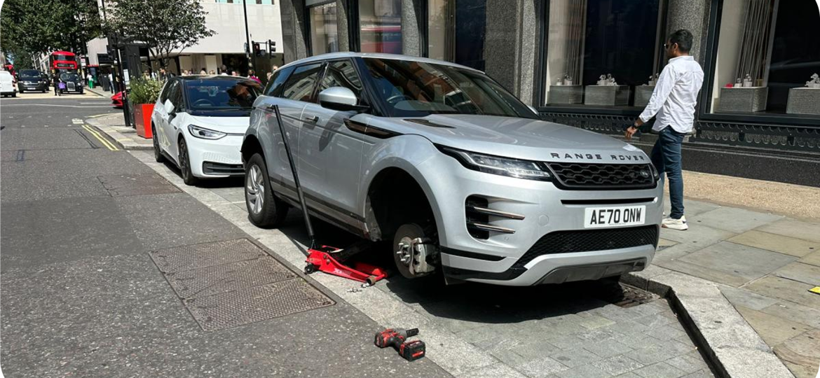 Range Rover Mobile Tyre Fitting | Expert On-Site Service by Grip N Go